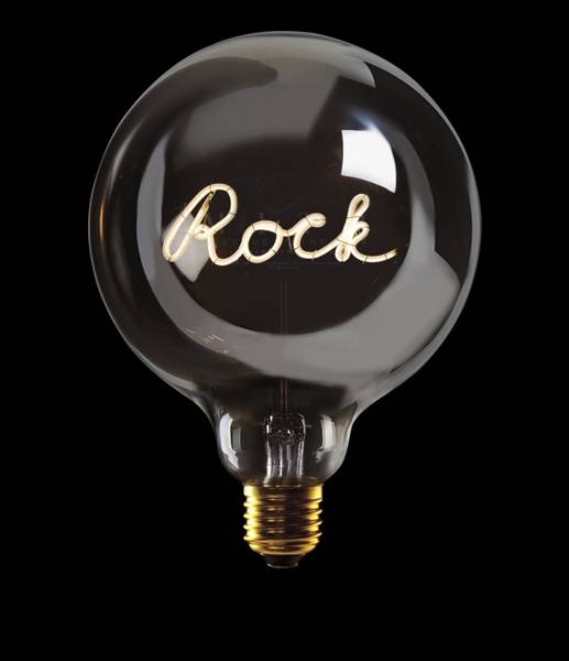 Led pre med tekst - Rock