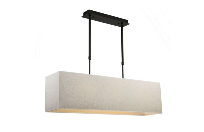 Taklampe Aruba firkant