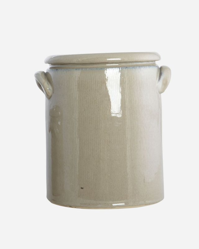 Potte krukke sandfarget