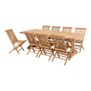 Hovedbilde Spisegruppe teak 6 pers*