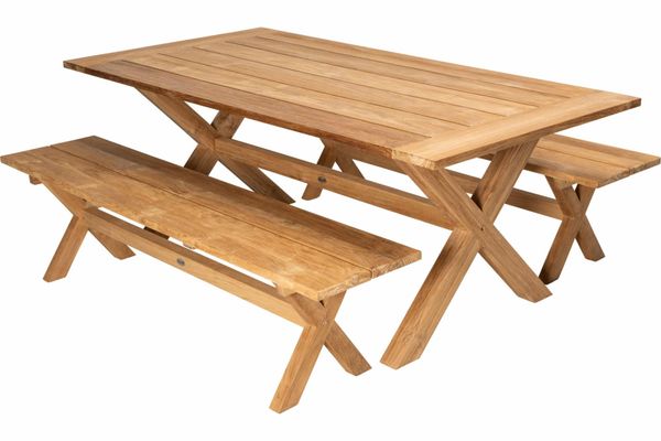 Vardø benk teak*