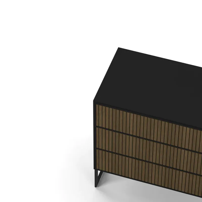Kommode Walnut line 3 skuffer*