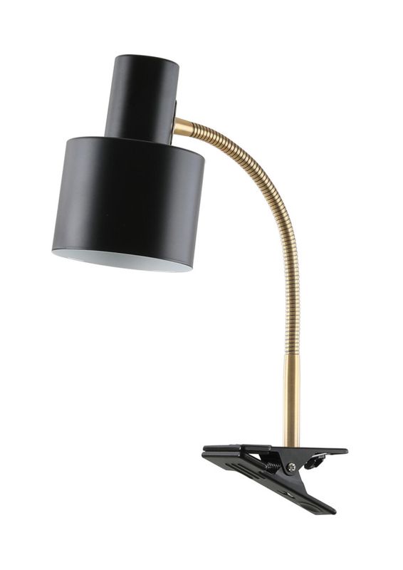 Bordlampe med clips*