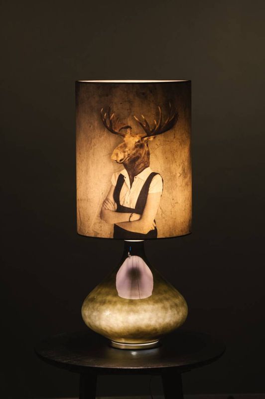 Flavia lampe stor H70 cm Velvet Moose*