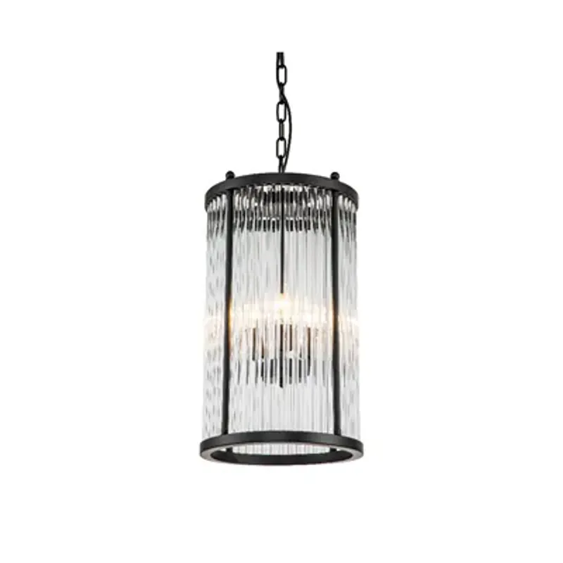 Taklampe Corona mini Ø30 H50 sort