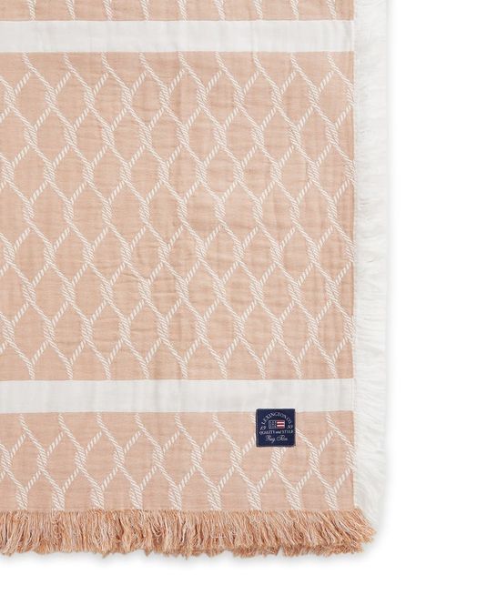 Hovedbilde Pledd sengeteppe160x240 Beige/hvit