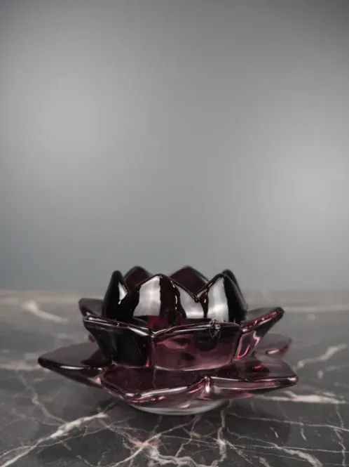 Hovedbilde Telysholder Lotus glass